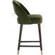 Monae 36.5 inch Moss Green Counter Stool